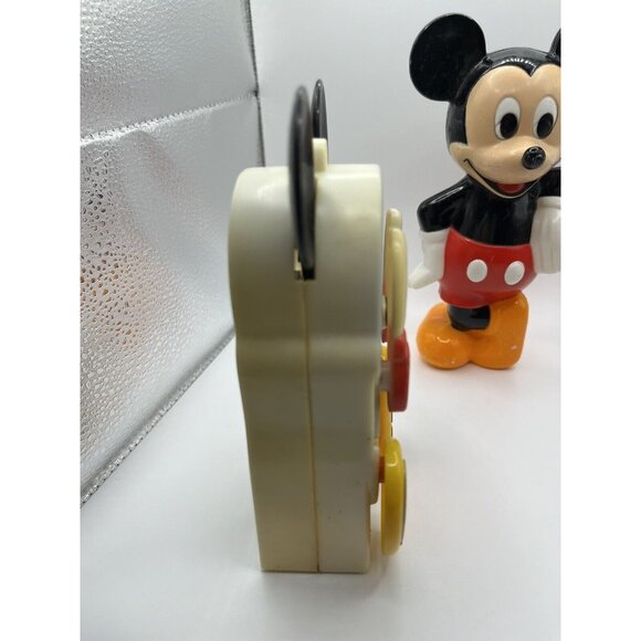 Vintage 1986 Superior Toy Disney Mickey Mouse Gumball Bank Plastic Part&CRIB TOY - Picture 8 of 16